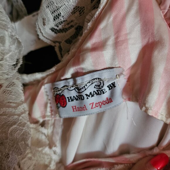 Beautiful hand-Made Southern Belle Satin Ball Gown - Picture 11 of 12